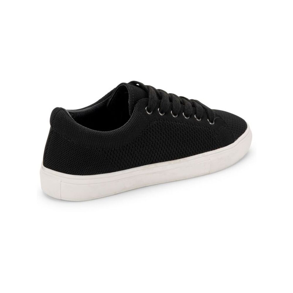 AQUA COLLEGE Womens Black Knit Karina Round Toe Athletic Sneakers 6.5 M - Picture 2 of 4